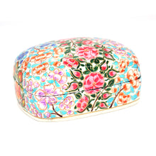 Load image into Gallery viewer, Paulo Floral Gifting Trinket Jewellery Presentation Decorative Box
