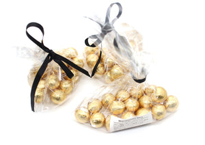 Paper Mache Large Umbra Trinket Box – Handmade Hand Painted Multi Floral Luxury Gift Box + Gold Foiled Wrapped Milk Chocolate Balls