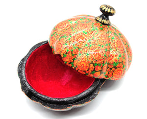 Artezen Large Umbra - Orange & Green Luxury Trinket Gift Box - ärtɘzɘn